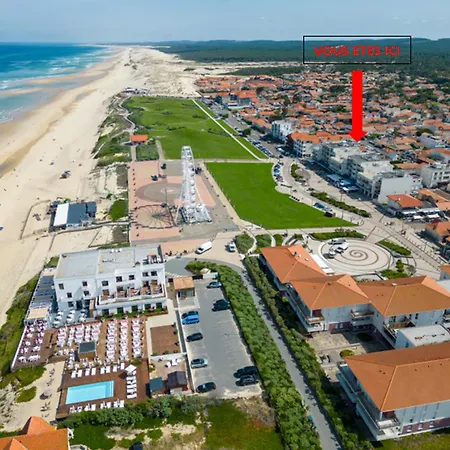Plage: T2 Avec Terrasse, Parking, Face Ocean - Fr-1-319-200 Biscarrosse-Plage