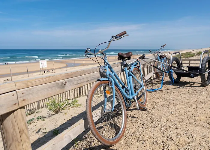 Appartement Plage: T2 Avec Terrasse, Parking, Face Ocean - Fr-1-319-200